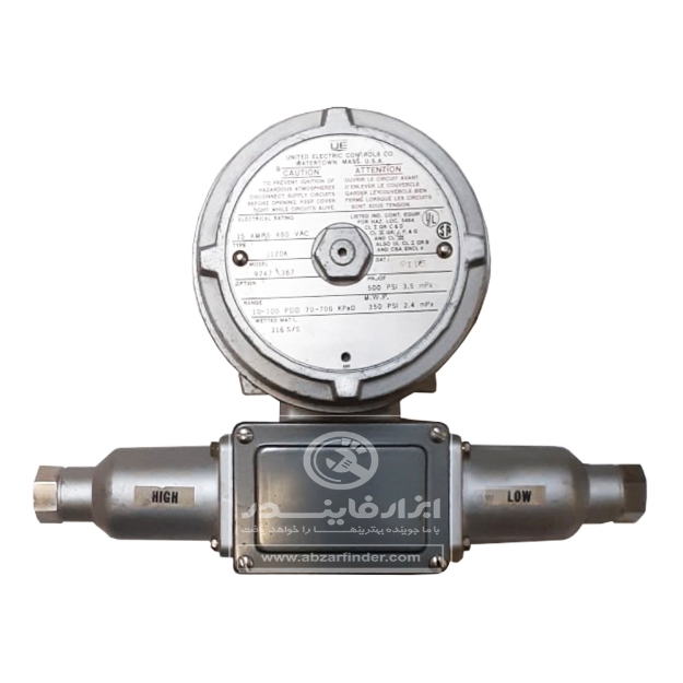 سوئیچ اختلاف فشار یونایتد الکتریک مدل J120K-9747