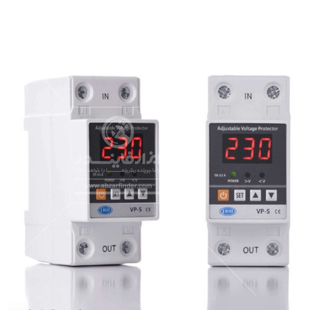 محافظ ولتاژ تک فاز 63 آمپر JBH مدل VP-S-63A