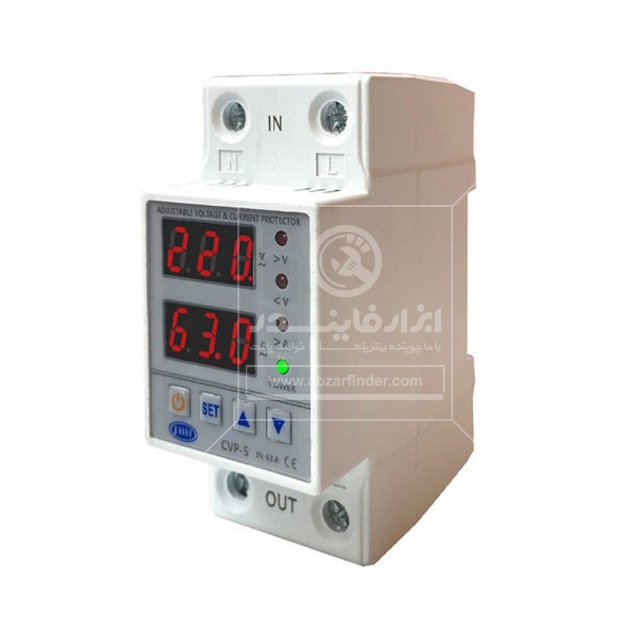 محافظ ولتاژ جریان تک فاز 80 آمپر JBH مدل CVP-S-80A