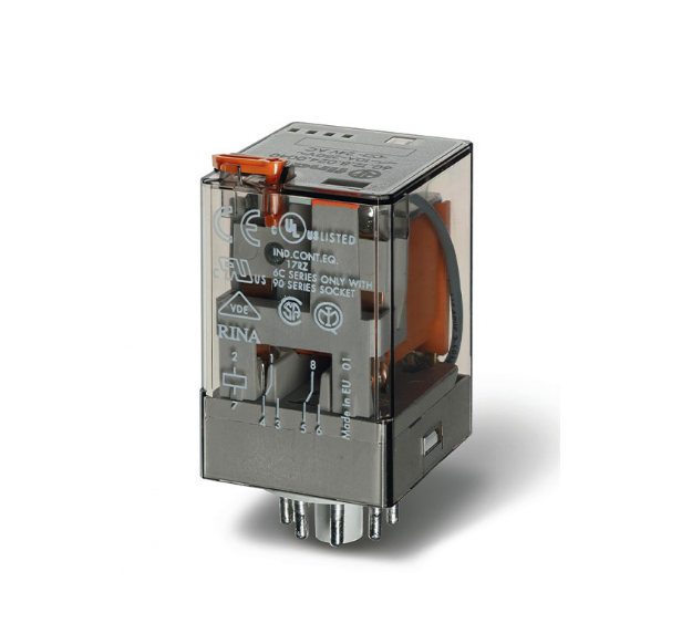 رله 3 کنتاکت 60VAC 10A فیندر مدل 601380600040