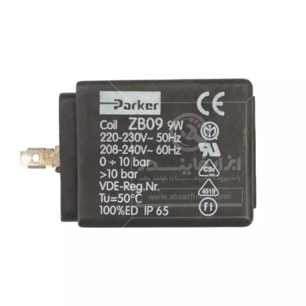 بوبین شیر برقی پارکر مدل ZB09 