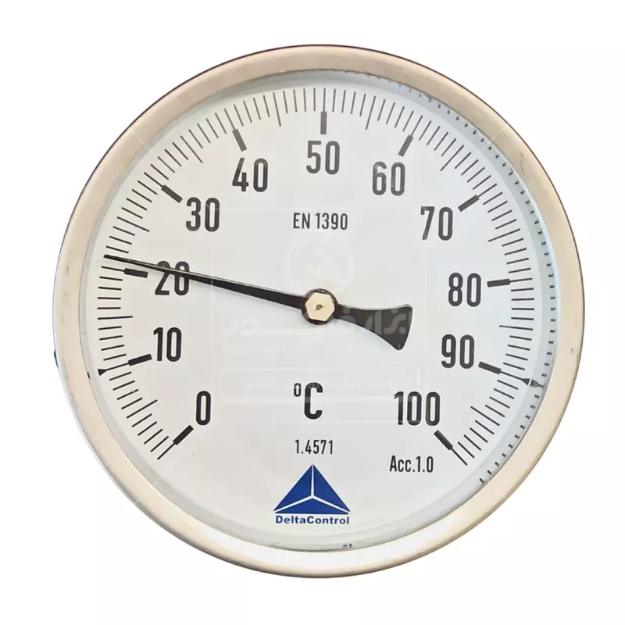 ترمومتر اتصال از پشت دلتا کنترل با طول سنسور ۴۰۰ میلی متر
