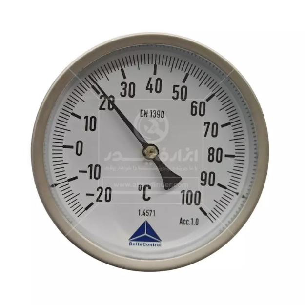 ترمومتر اتصال از پشت دلتا کنترل با طول سنسور 3۰۰ میلی متر 