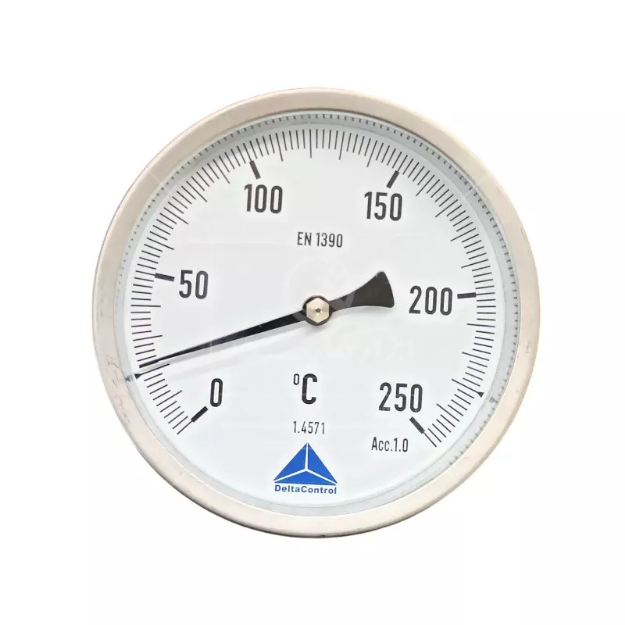 ترمومتر اتصال از پشت دلتا کنترل با طول سنسور 2۰۰ میلی متر  