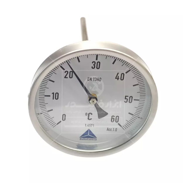 ترمومتر اتصال از پشت دلتا کنترل رنج 0 تا 60 درجه سانتیگراد  