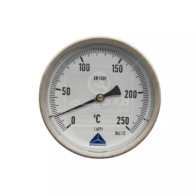 ترمومتر اتصال از پشت دلتا کنترل رنج  250 درجه سانتیگراد  و طول 400 میلی متر 