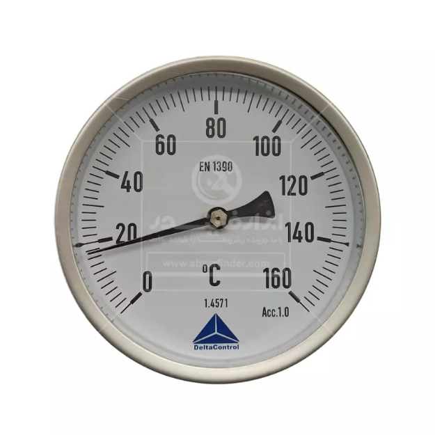 ترمومتر اتصال از پشت دلتا کنترل رنج 160 درجه سانتیگراد  و طول 160 میلی متر  