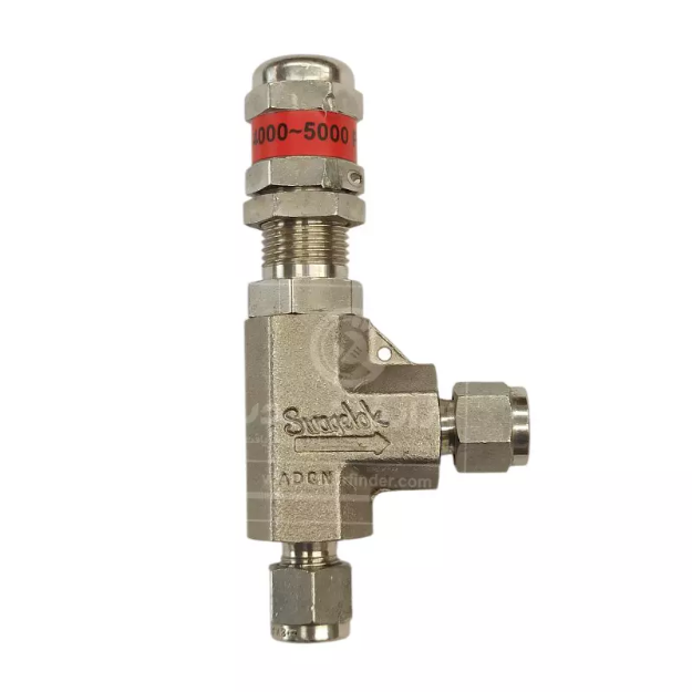 شیر تخلیه فشار Swagelok مدل SS-RL3S4  رنج (4000 تا 5000 psi)