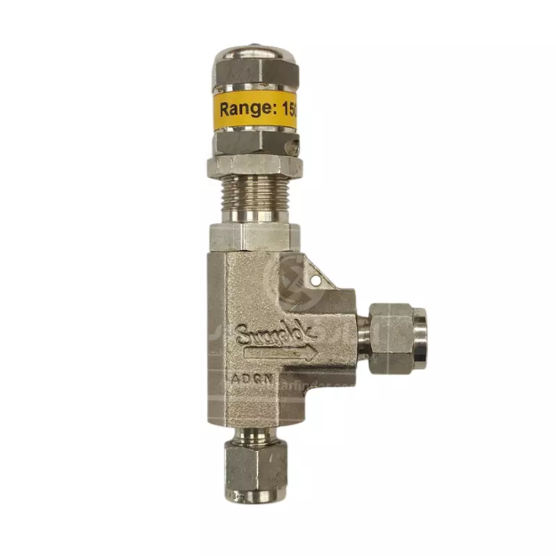 شیر تخلیه فشار Swagelok مدل SS-RL3S4  رنج (1500 تا 2250 psi) 