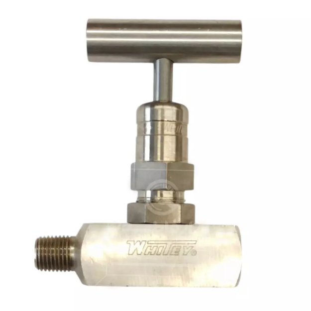 شیر سوزنی ۲ راهه سایز ۱/۴ برند وایتی مدل SS-4PDM4-F4