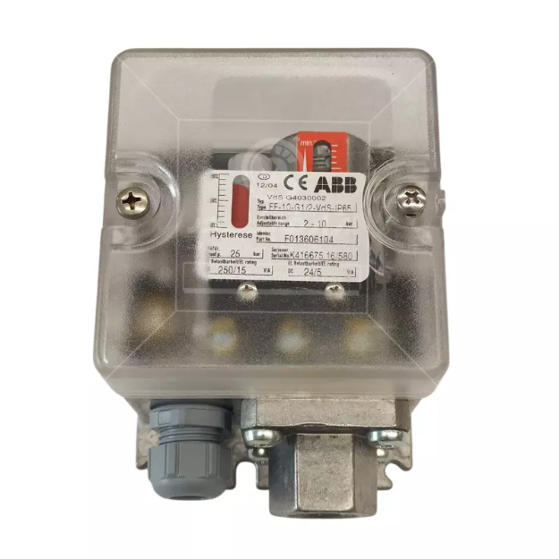 پرشر سوئیچ کانکشن آلیاژ آلومینیوم ABB مدل FF-10-G1/2 
