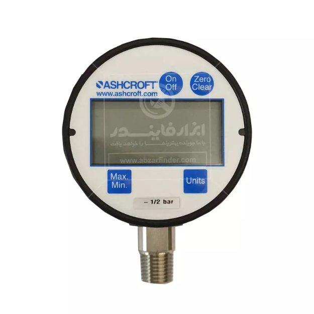 تست گیج فشار دیجیتالی اشکرافت مدل D1005PS-02-L رنج 1- تا 2 بار