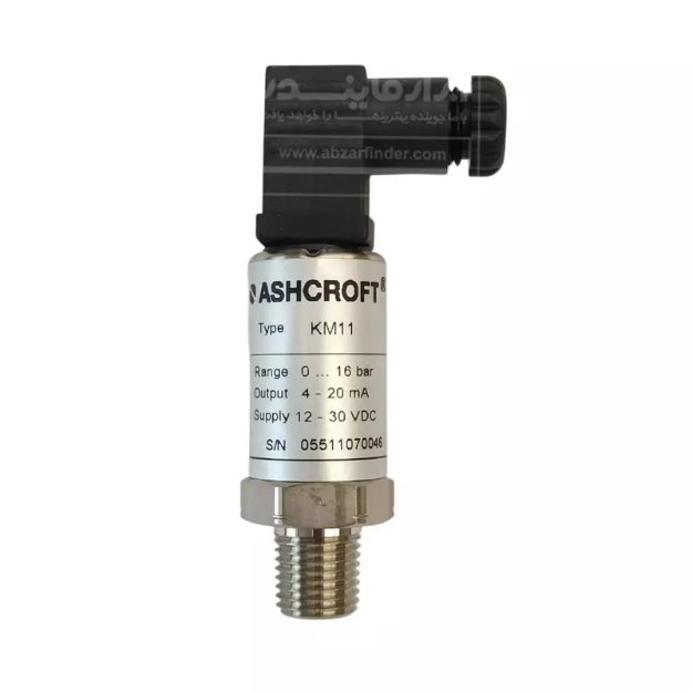 ترانسمیتر فشار اشکرافت مدل km11 رنج 0 تا 16 بار  