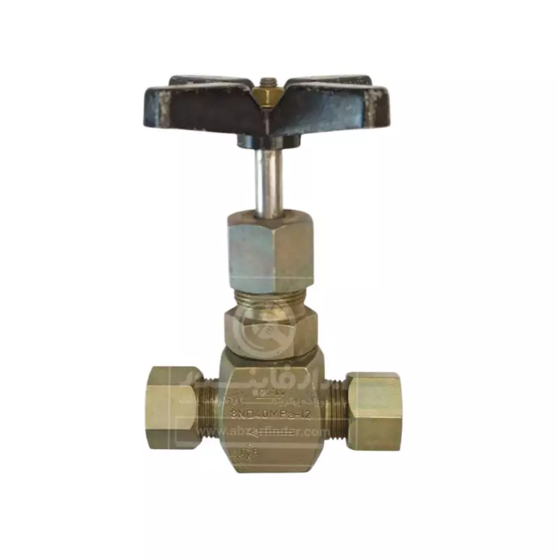 شیر سوزنی 2 راهه دو سر تیوب MAW مدل 8ND40Mpa-12